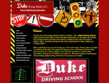 Tablet Screenshot of drivewithduke.com